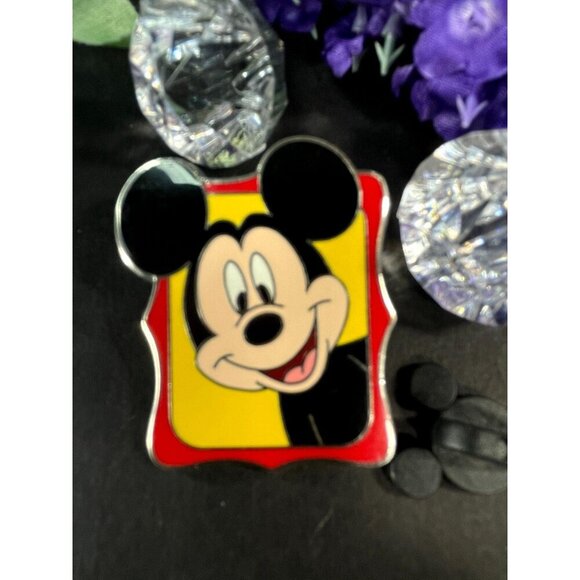 Disney Mickey Mouse Trading Pin Happy Badge Brooch Lapel Pin Jewelry Accessories - Picture 3 of 6